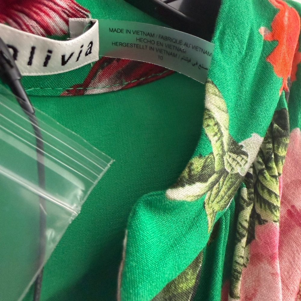 Alice & Olivia NWT ANTONETTE MINI DRESS size 10 - Picture 15 of 15